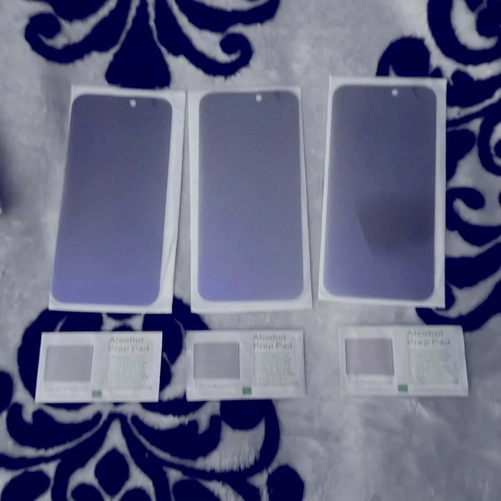 Glass Pro Premium Tempered Privacy Protector & Camera Protector iPhone 15 PM New
